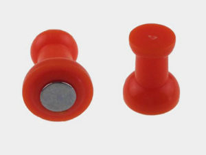 Magnetic pushpins with colorful plastic shells_D series Magnetic pushpins with colorful plastic shells_D series