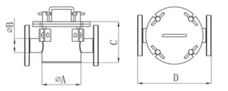 Normal Type Magnetic Liquid Trap Size Normal Type Magnetic Liquid Trap Size