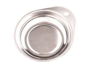 D108mm x 22mm magnetic tray with ear grip D108mm x 22mm magnetic tray with ear grip
