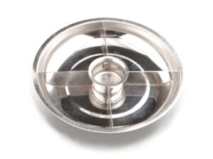 D148mm x 25mm magnetic tray with dividers D148mm x 25mm magnetic tray with dividers