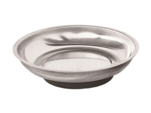 D148mm x 25mm stainless steel magnetic tray D148mm x 25mm stainless steel magnetic tray