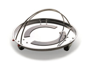 D343mm x 28mm magnetic tray with wheels D343mm x 28mm magnetic tray with wheels