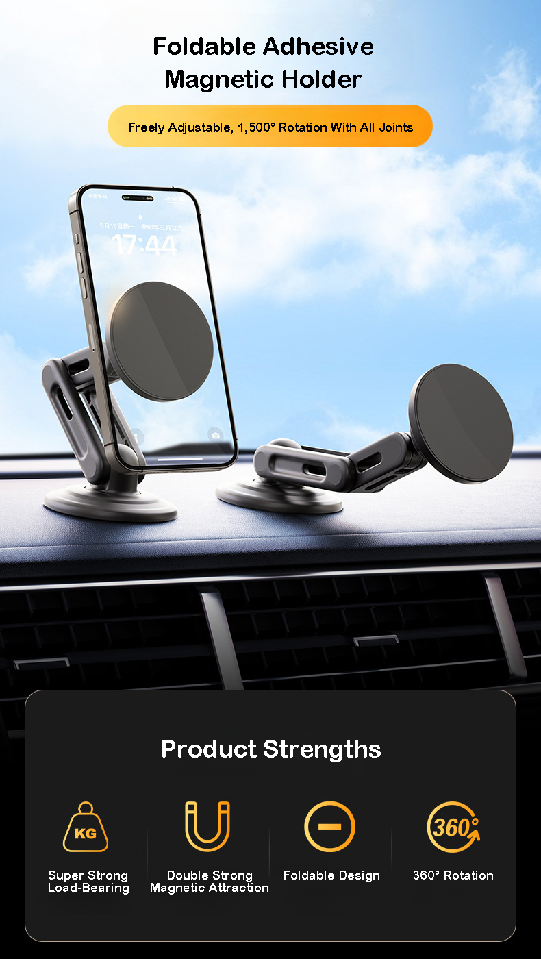 Foldable Adhesive Magnetic Holder_MPH35_1400-06