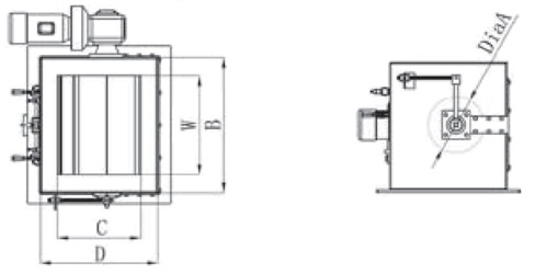 Electric Drum Magnetic Separator Size