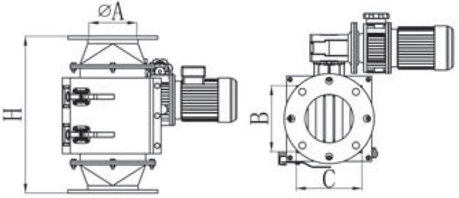 Magnetic Separator With Rotary Grate Size