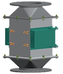 Round Flange Plate Housing Magnetic Separator_11
