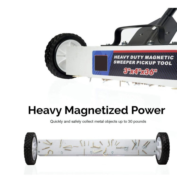 Magnetic floor sweeper with quick release_11