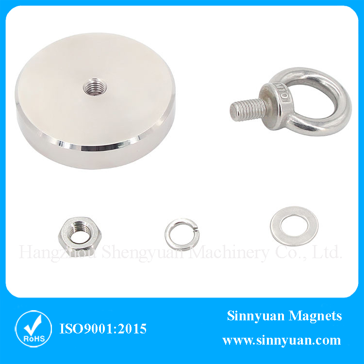 Neodymium fishing magnets with hanging rings (SM-A)_5