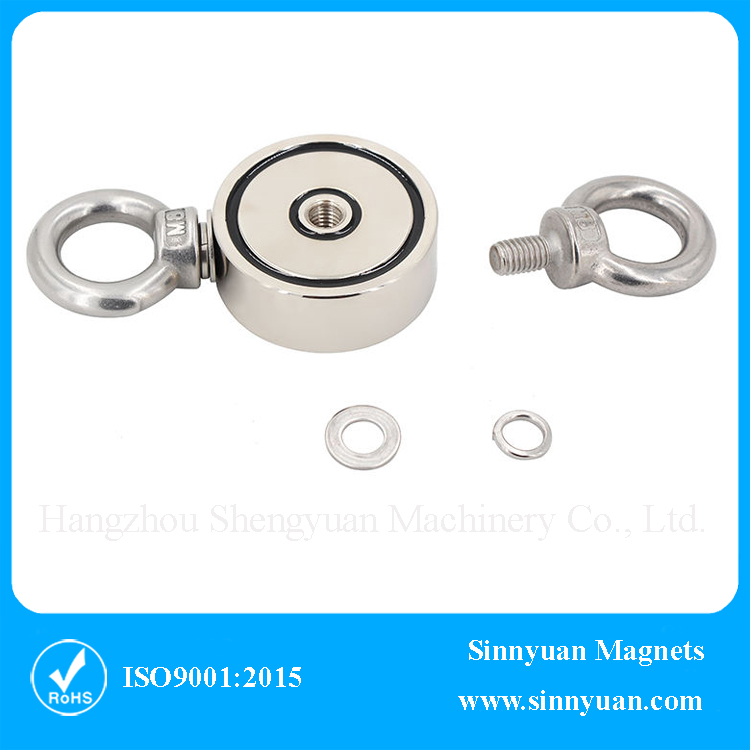 Neodymium fishing magnets with hanging rings (SM-C)_6