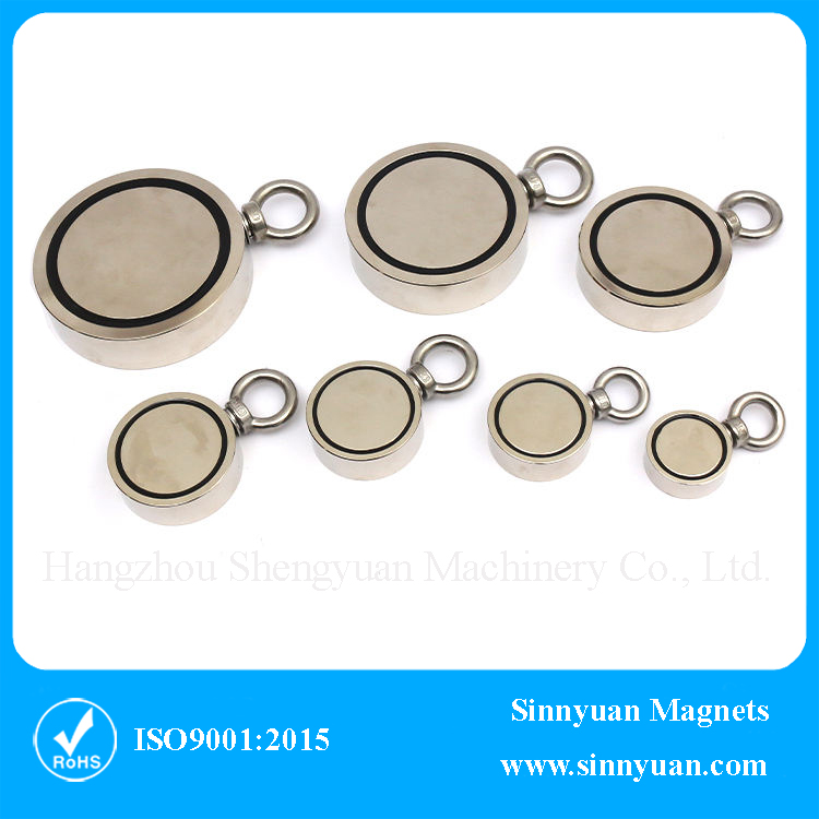 Neodymium fishing magnets with hanging rings (SM-D)_6
