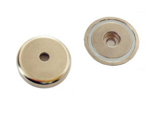 Neodymium pot magnets with step holes_SB series Neodymium pot magnets with step holes_SB series